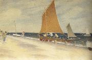 Joseph E.Southall Pleasures of the Seaside oil painting picture wholesale